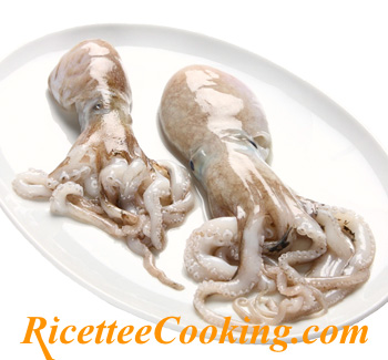 Zuppa di moscardini e champignon